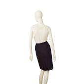 Calvin Klein Black Knee length Cotton Blend Pencil Skirt size 10