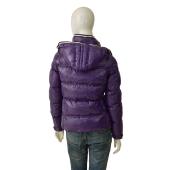 MONCLER Quincy Giubbotto purple puffer lightweight down feather jacket size 2