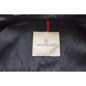 Moncler Unisex "CHRONO" Blue Denim Hooded Windbreaker jacket with multi pockets