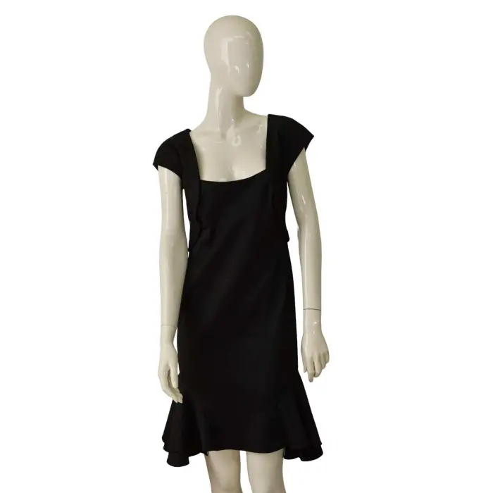 sachin and babi light blue dress Zac Posen V-Neck Long Dress w/ Tags in Black, Women's US 10