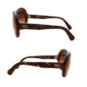 Ralph Lauren Havana Brown RL 8026  Women's Fashion Round Sunglasses