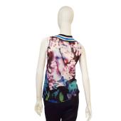 Jean Paul Gaultier Soleil Blue Butterflies Tank Summer Top size S