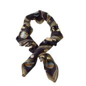 Fendi Blue Hot-Air Balloons Multicolor Square Silk Wrap Scarf Large Foulard