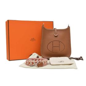 Hermes Mini Evelyne 16 TPM Brown Taurillon Maurice Amazone Messenger bag