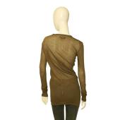 Isabel Marant Khaki 100% Cotton Long Blouse Top or Mini Dress size M