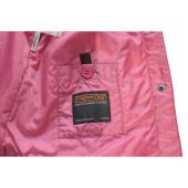 Aspesi Glue Pink Nylon Lightweight Thermore Lined Trench Raincoat Jacket size XS