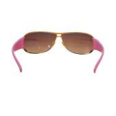 Prada RAJ187 4AE Metallic Gold & Pink Braces Women's Fashion Sunglasses