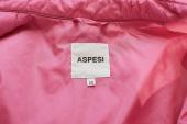 Aspesi Glue Pink Nylon Lightweight Thermore Lined Trench Raincoat Jacket size XS