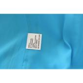 Carlisle Blue Green & Black Check Cotton Button Front Blazer Jacket size 4
