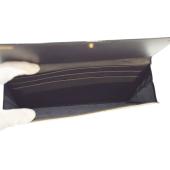 Gianfranco Ferre Prince de Galle & Black Patent Leather Clutch Bag Handbag