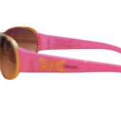 Prada RAJ187 4AE Metallic Gold & Pink Braces Women's Fashion Sunglasses