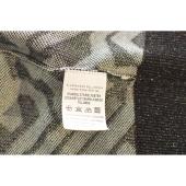 Alessandro Dell'Acqua Black & White Shiny Knit Belted Long Cardi Cardigan size S