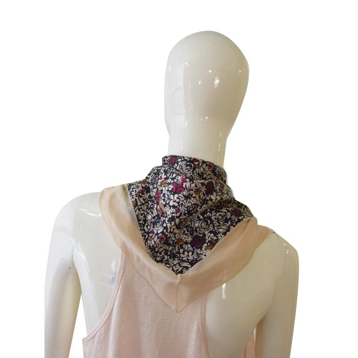 Lauren Ralph Lauren Floral 100% Silk Square Scarf Foulard