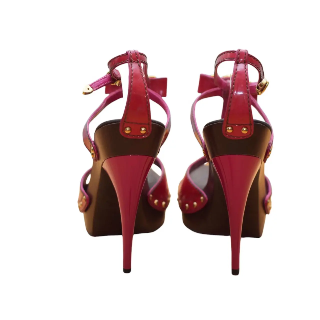 Louis vuitton sandals with ankle strap online