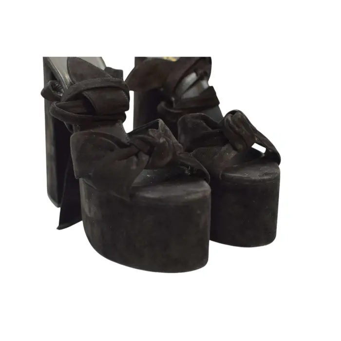 Saint laurent paige platform sandals deals