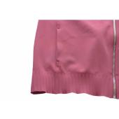 Victoria Sport Fuchsia Zipper Front Hooded Cardigan Cardi Jacket size L
