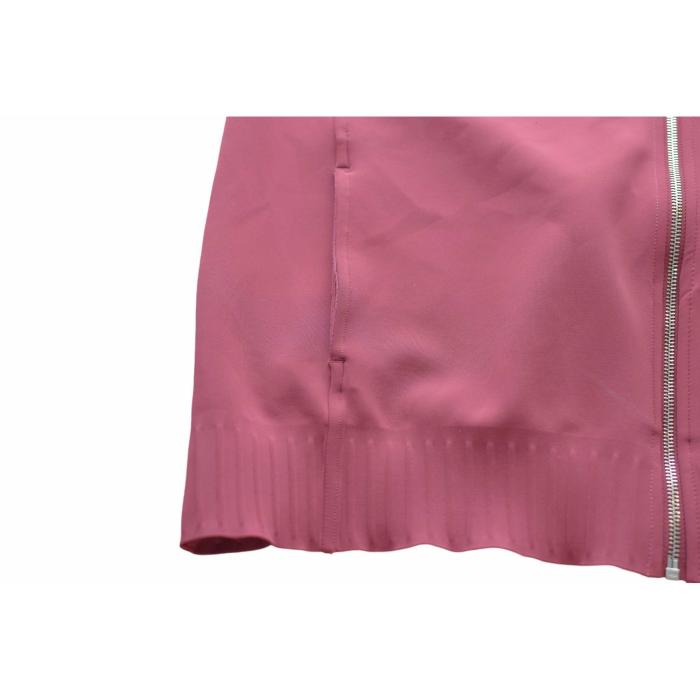 Victoria Sport Fuchsia Zipper Front Hooded Cardigan Cardi Jacket size L