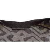 Alessandro Dell'Acqua Black & White Shiny Knit Belted Long Cardi Cardigan size S