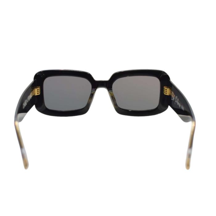 Oscar & Frank Las Palmas Black Square Handmade Designer Sunglasses