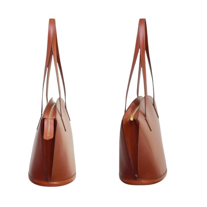 LOUIS VUITTON Saint Jacques GM Brown Epi Leather Bag Shoulder handbag