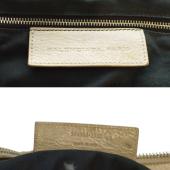 Balenciaga classic gray Giant Brogues Motorcycle City bag leather large handbag 