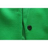 Milly Green Woolen Single Button Retro Style Classy Coat size 8