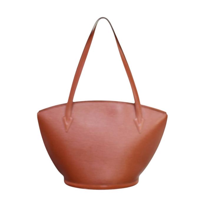 LOUIS VUITTON Saint Jacques GM Brown Epi Leather Bag Shoulder handbag