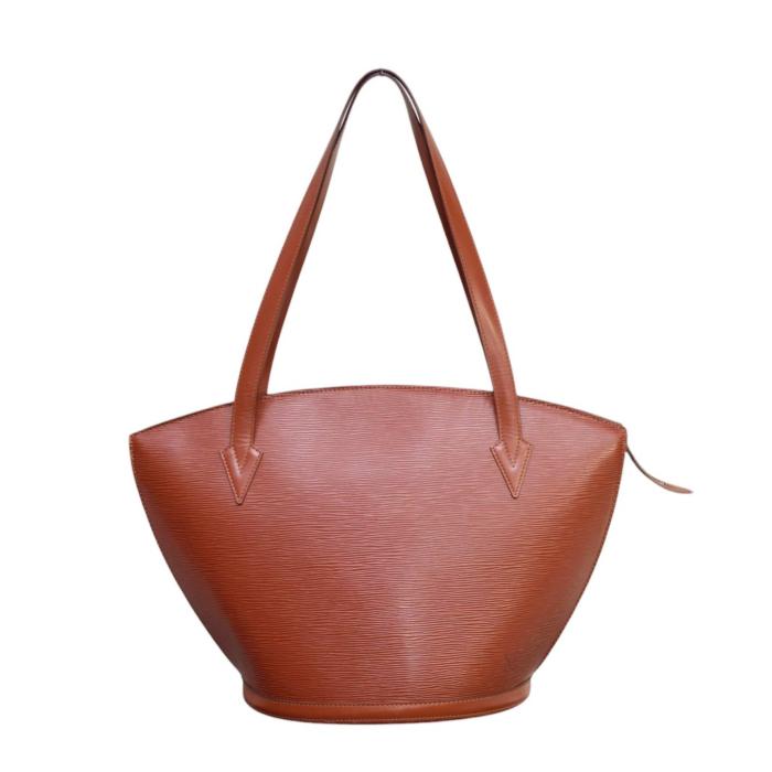 LOUIS VUITTON Saint Jacques GM Brown Epi Leather Bag Shoulder handbag