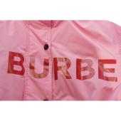 Burberry Pink Dartmouth Horseferry Print Rain Jacket Shape-memory Taffeta Parka US 6