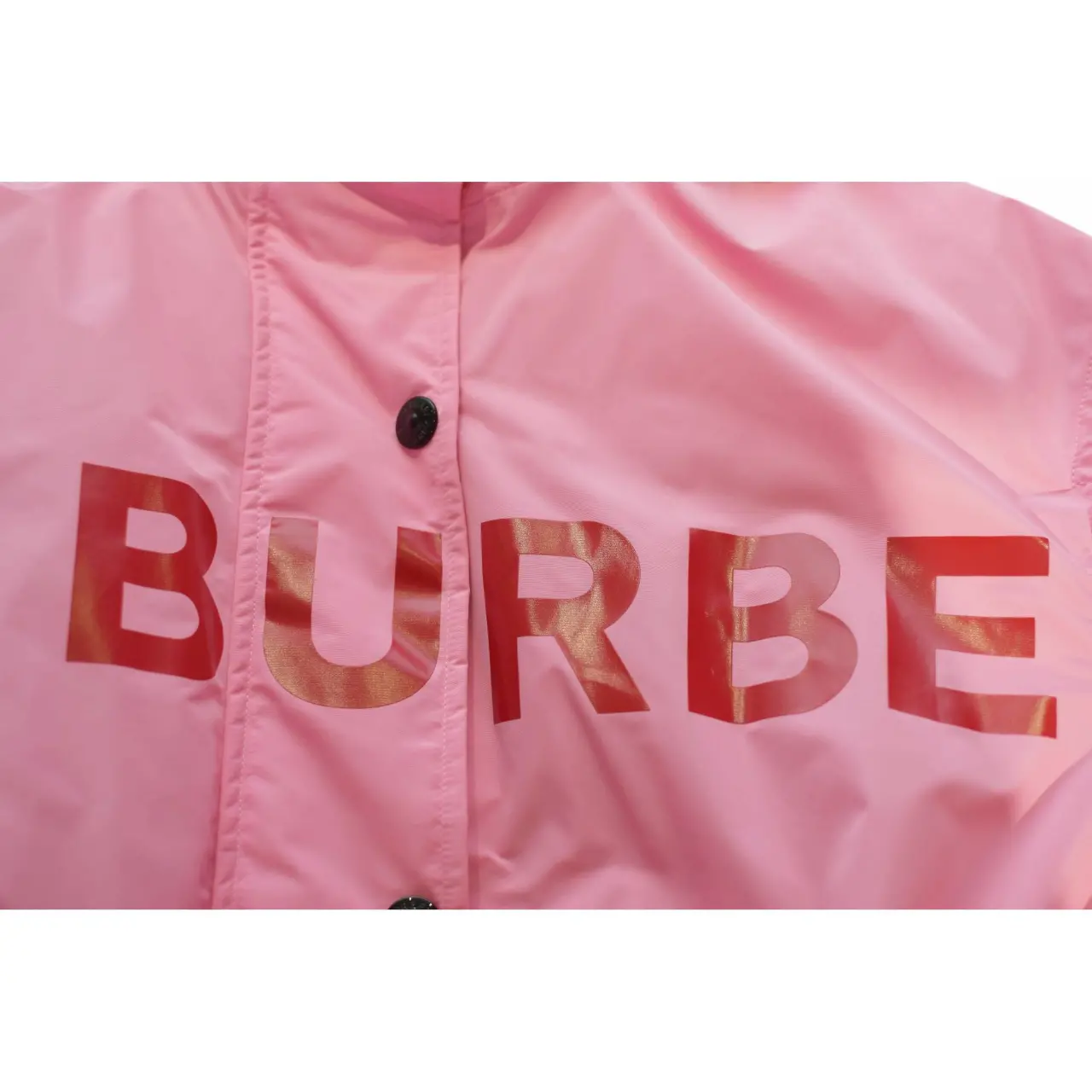 ジャケット・アウター Burberry London Pink Nylon Parka MadeUSA Burberry Nylon Puffer Coat in Pink | Lyst UK