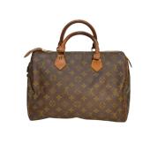 LOUIS VUITTON Mon Monogram Speedy 30 Satchel Bag Vintage Handbag