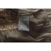 Isabel Marant Multicolor Earthly Hues 100% Silk Mini Tiered Skirt size 38