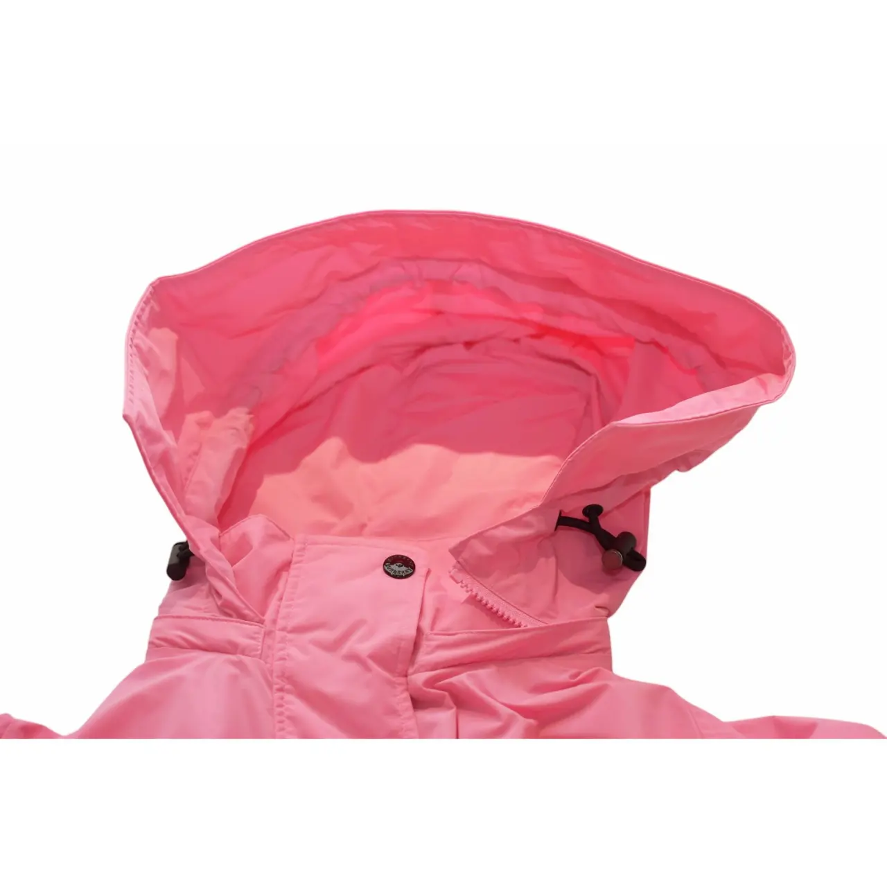 Burberry Pink Dartmouth Horseferry Print Rain Jacket Shape-memory