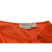 Stella McCartney Orange Viscose One Shoulder Mini Length dress size 42