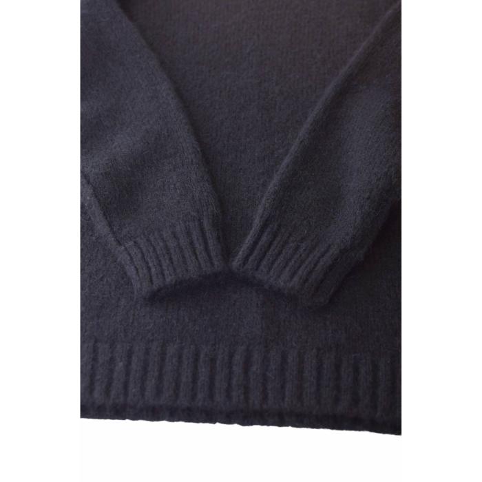 Acne Studios Dark Blue Knit Turtleneck Oversize Warm Winter Top size XS