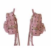 Visetos monogram canvas side studded X-Mini Bebe Boo backpack soft pink