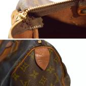 LOUIS VUITTON Mon Monogram Speedy 30 Satchel Bag Vintage Handbag