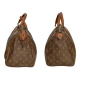 LOUIS VUITTON Mon Monogram Speedy 30 Satchel Bag Vintage Handbag