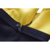 Gianni Versace Black Green Yellow Wool Short Sleeve Mini Dress size 42