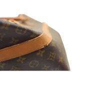 Louis Vuitton Vintage Brown Monogram Sac Voyage Weekend Travel Bag Luggage 