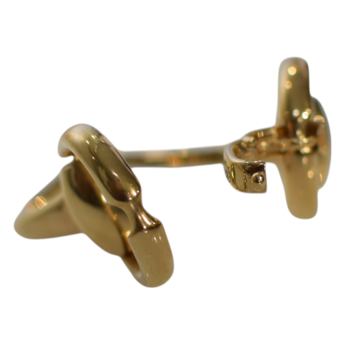 Gucci Single Horsebit Light gold-toned metal with antique finish bracelet