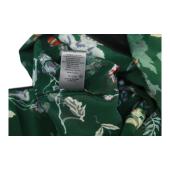 Zadig & Voltaire Jim Print 100%Silk Green Floral Layered Mini Skirt Size 34