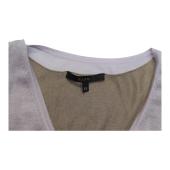 Gucci  Sleeveless Two-Piece 100% Cashmere Sweater V-neck Cami Top in Lilac and Tan size XS