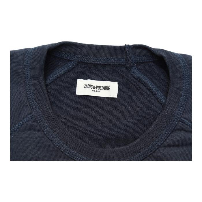 Zadig & Voltaire Blue Red Sunshine Sweatshirt Casual Top