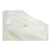 Zac Posen White Check Pattern Cotton Blend Layered Calf Length Skirt Size 6