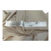 Falconeri Beige Silk V Neckline 3/4 Sleeves Blouse Top size S, New
