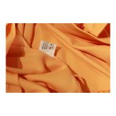 Thierry Mugler Orange Viscose Knee length Belted Wrap Dress size 42