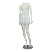 Self Portrait White Lace Belted Summer Shorts Pants size UK 6 , US 2 