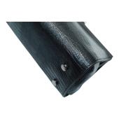 Black  Leather Snake Pattern Frame Clutch Evening Bag Handbag
