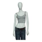 Dolce & Gabbana X Kim Gray Jacquard Corset Crop Bustier 1997 Top size 40